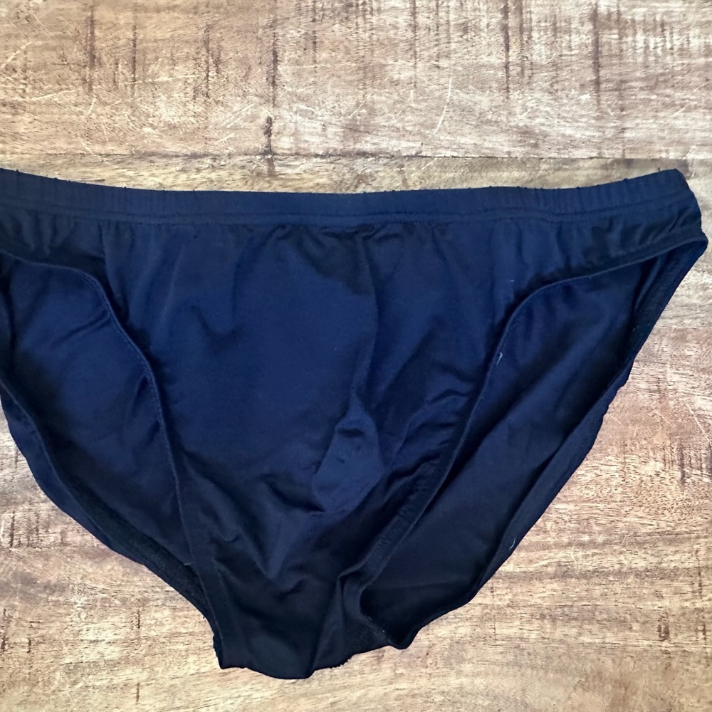 Charlie Noir Black Microfiber Men's Bikini Brief